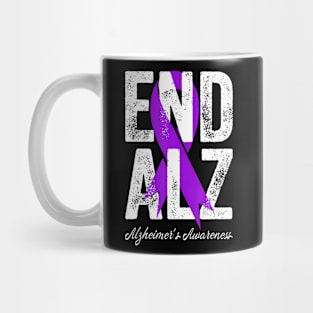 End Alz  Matter Dementia Alzheimer's Awareness Mug